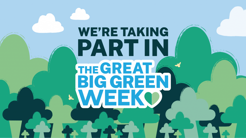 We are taking part in The Great Big green week